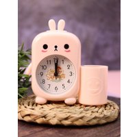 Настольные часы ILikeGift Cute Bunny HS-631-2 (розовый)
