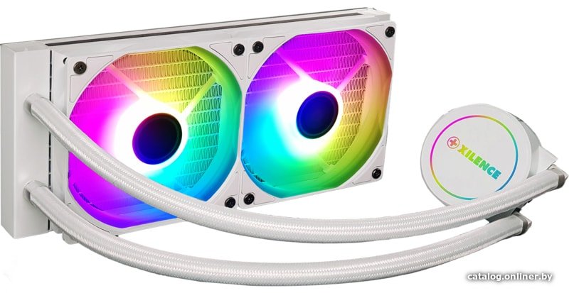 Система жидкостного охлаждения для процессора Xilence Performance A+ LiQuRizer LQ240 White ARGB XC974