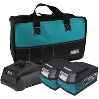 Аккумулятор с зарядным устройством Dedra DED7030G03 (20В/2x4 Ач + 20В)