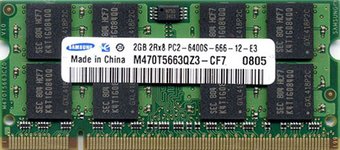 Samsung SO-DIMM DDR2 PC2-6400 2 Гб (M470T5663QZ3-CE7)