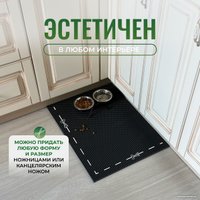Придверный коврик Alicosta ЭВА 800x650 (ЭВА мини ромб/серый)