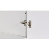 Шкаф распашной Polini Kids Simple двухсекционный с ящиками 0002770.55 (белый/серый)