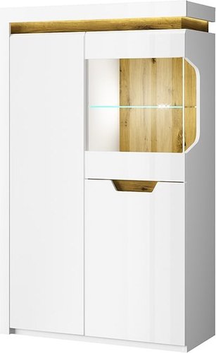 Anrex Torino 1V2D L (белый/дуб наварра)