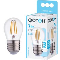 Светодиодная лампочка Фотон LED FL P45 7W E27 4000K в Борисове