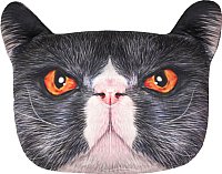 

Декоративная подушка Matex Animals Кот красные глаза 16-014 (серый/красный)