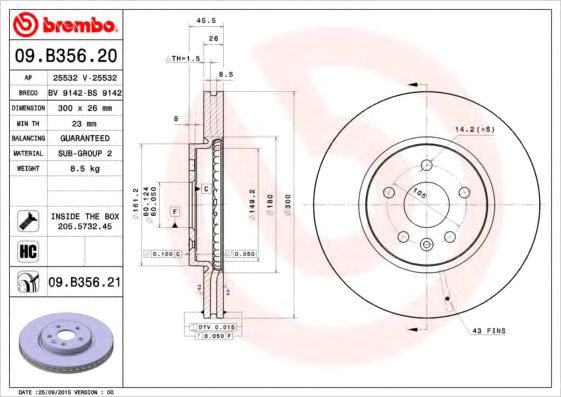 

Brembo 09B35621