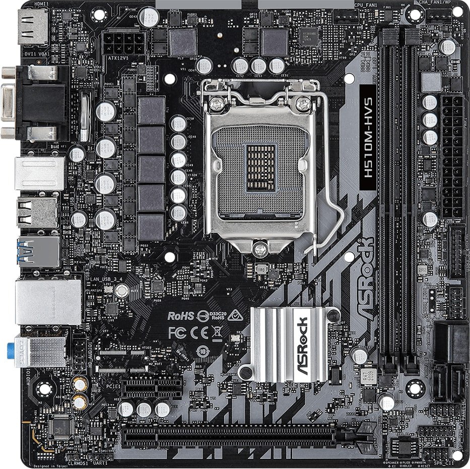 

Материнская плата ASRock H510M-HVS