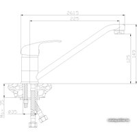 Смеситель Rossinka Silvermix Y35-21