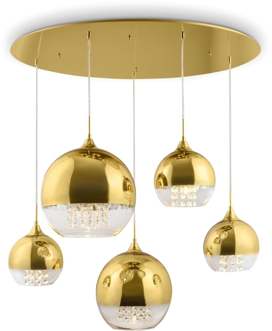 

Подвесная люстра Maytoni Fermi P140-PL-170-5-G