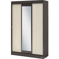 Шкаф-купе Стендмебель Бася ШК 551 (дуб белфорт/венге)