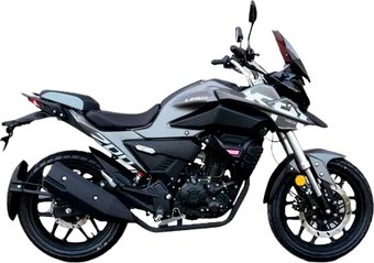 Мотоцикл Lifan KPT200 (серебристый)