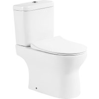 Унитаз напольный BelBagno BB130CPR/SC (с сиденьем)