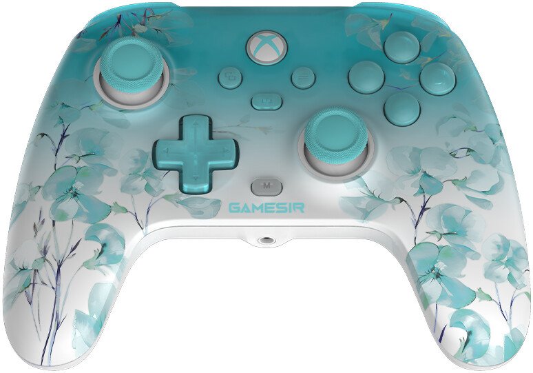 Геймпад GameSir T7 Pro Floral (бирюзовый)