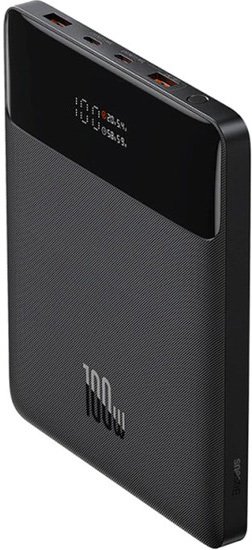 

Внешний аккумулятор Baseus Blade Power Digital Display 20000mAh (черный)