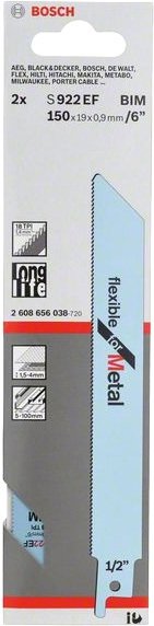 

Набор оснастки для электроинструмента Bosch 2608656038 (2 предмета)