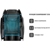 Массажное кресло Meridien Houston (black)