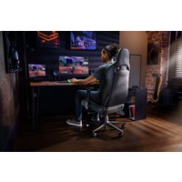 Игровое (геймерское) кресло Razer Enki (черный/зеленый)