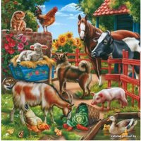 Пазл ГеоДом На ферме 4660136220855 (80 эл)