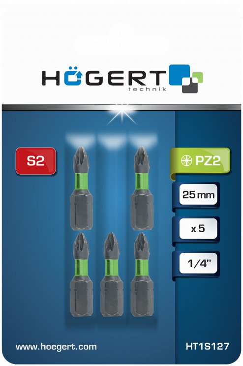 

Набор бит Hoegert Technik HT1S127