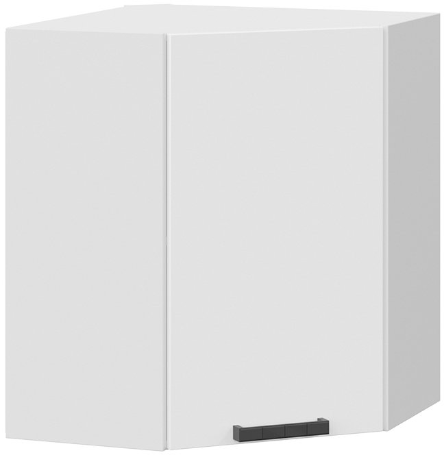 

Шкаф навесной Трия Детройт 1В6У исп. 2 (белый/белый глянец)