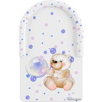 Матрас-кокон Globex Комфорт Мишка на подушке 4205/7 (пузыри)