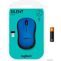 Мышь Logitech M220 Silent (синий) [910-004879]