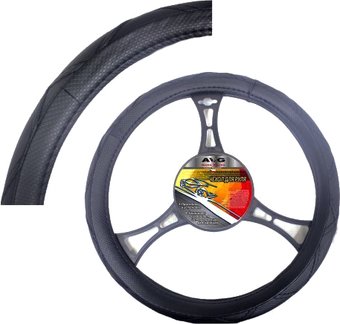 Оплетка на руль AVG 757BK 205120 (черный)