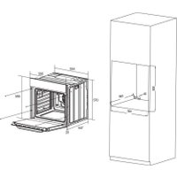 Электрический духовой шкаф ZorG NEO610 white