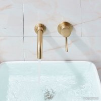 Смеситель Rea Lungo Long Matt Gold B4109