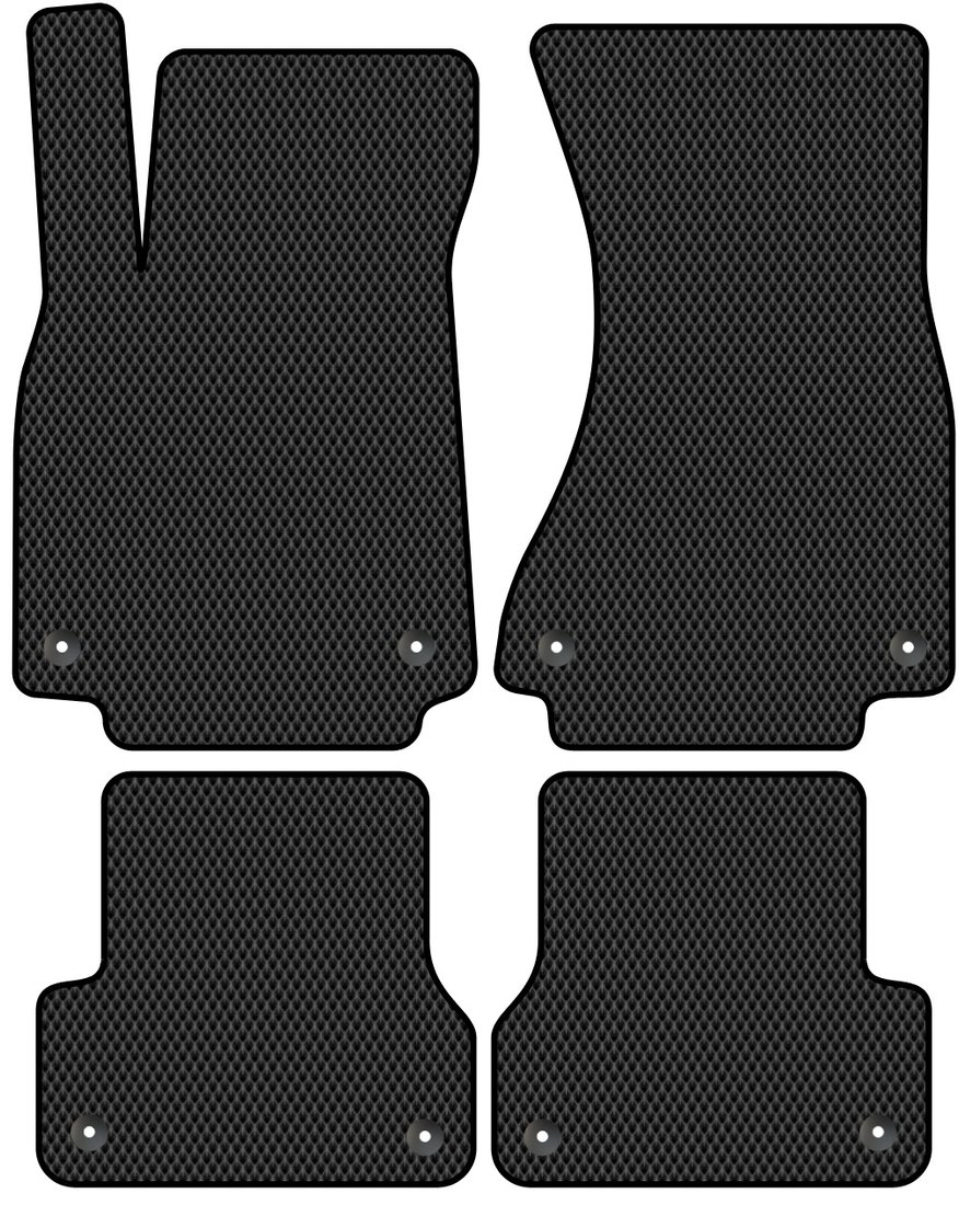 

Комплект ковриков для авто Alicosta Audi A6 Allroad quattro III (универсал / 4G5) 2012 - 2019 (черный, ромб)