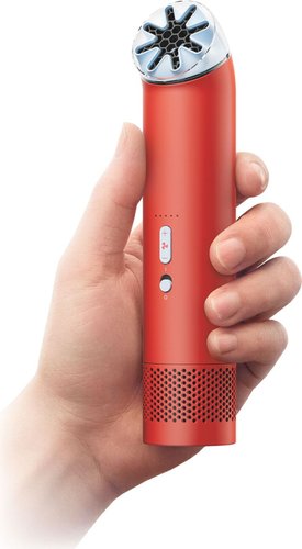 Безлопастной вентилятор Dyson HushJet Mini Cool (карнелиан/небо)