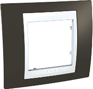 

Рамка Schneider Electric Unica MGU6.002.871 (какао/белый)