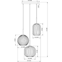 Подвесная люстра Moderli Ivory V11033-3P