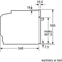 Электрический духовой шкаф Bosch Serie 8 HBG7361B1