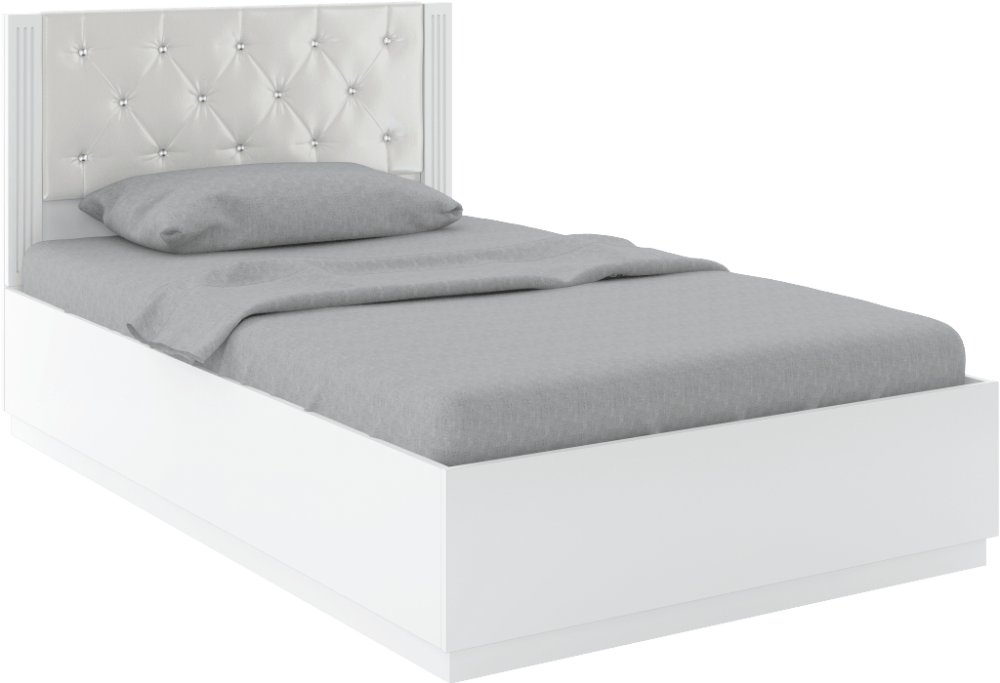 

Кровать Rinner Тиффани М27 с ПМ 120x200 (белый текстурный)