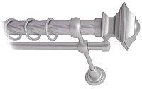 

Карниз для штор Lm Decor Верди 030 2р витой 25/16мм (сатин, 4м)