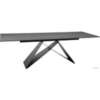 Кухонный стол Signal Westin ceramic WESTINJSZC160 (светло-серый/черный матовый)