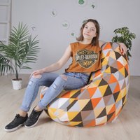 Кресло-мешок Flagman Груша Макси Г2.4-06 Ромбик 04