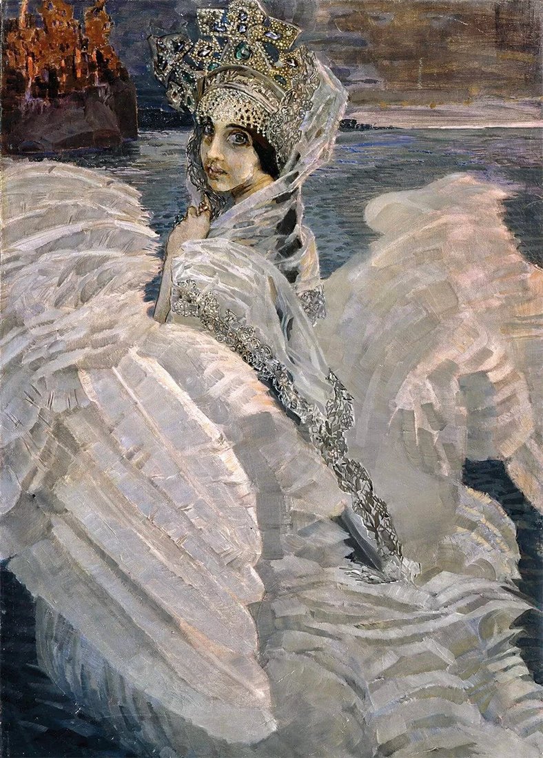 Картина Stamprint Царевна-лебедь М.А. Врубель PT021 (70x50)