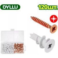 Дюбель для гипсокартона Dyllu DTXT1B01 (60 шт) в Пинске