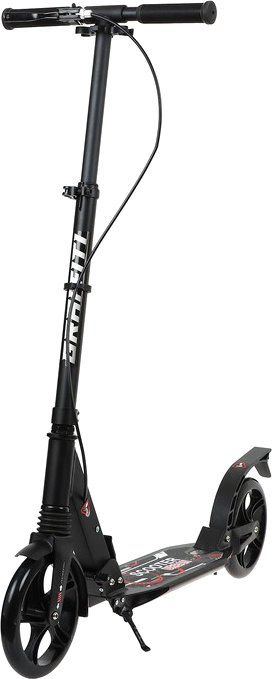 

Двухколесный детский самокат Graffiti 1738611 (черный)