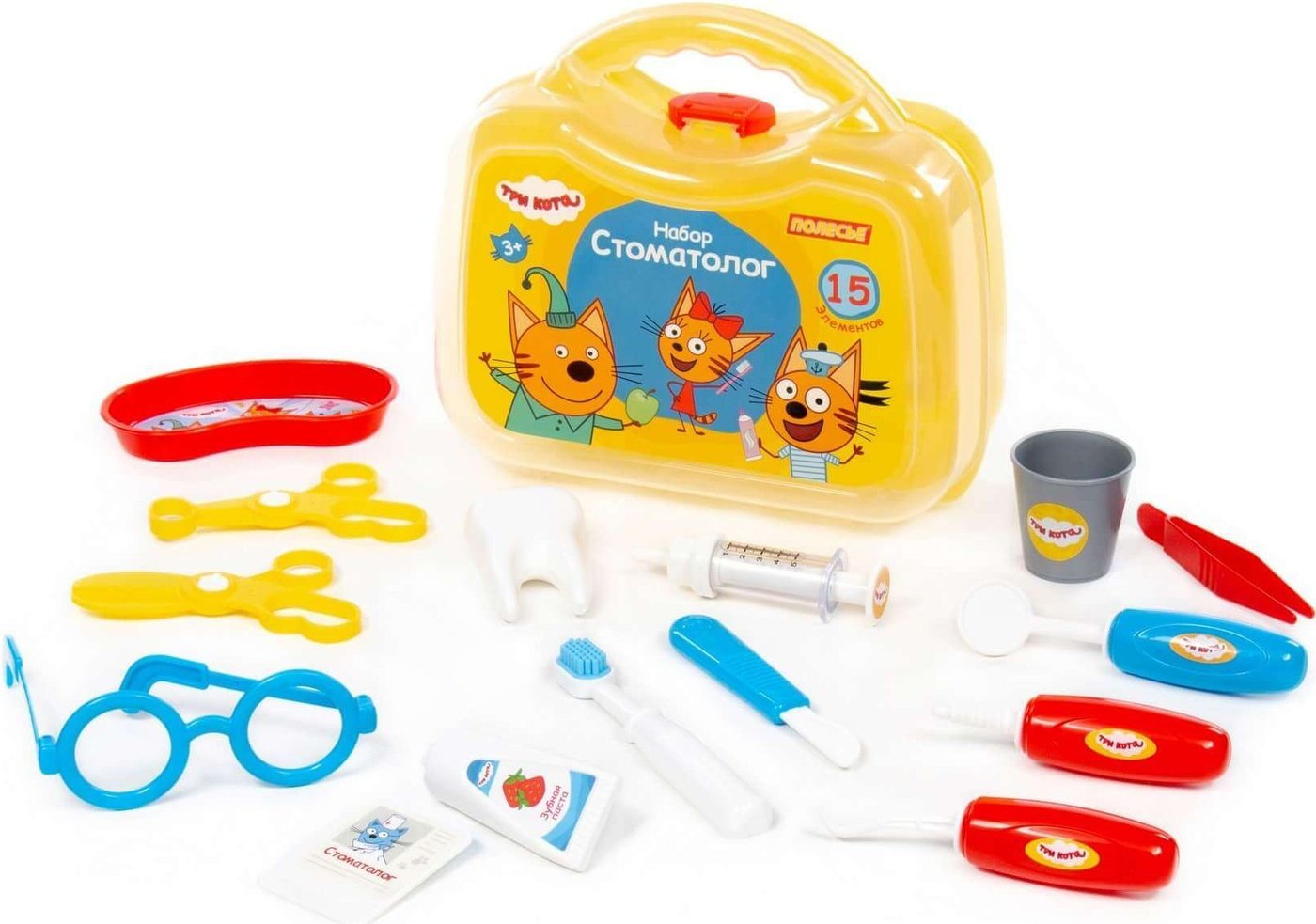 

Игровой набор доктора стоматолога Полесье Три Кота Стоматолог 06654