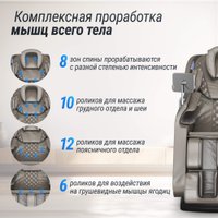 Массажное кресло Unix Med Amelia (grey)