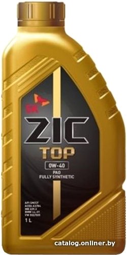 Моторное масло ZIC TOP 0W-40 1л