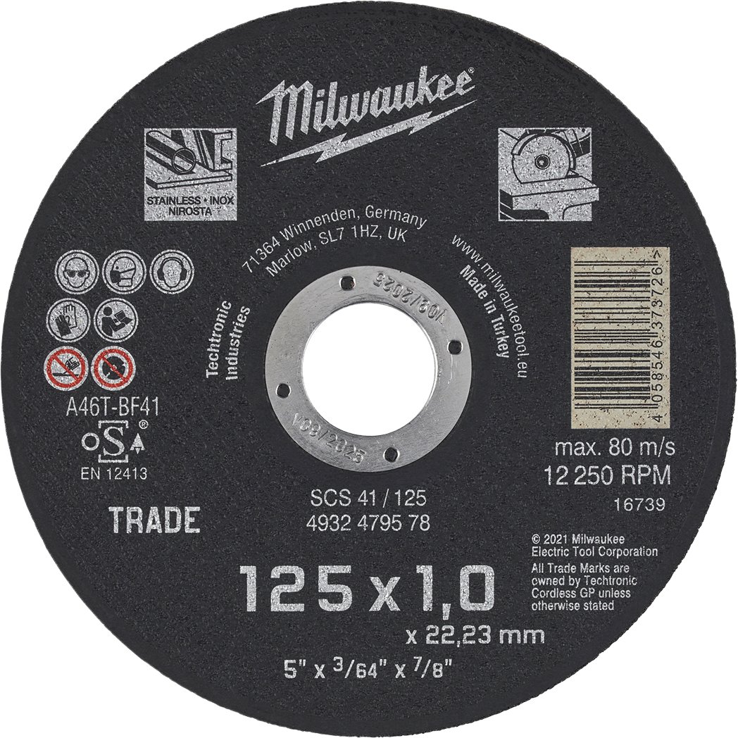 

Отрезной диск Milwaukee SCS 41 4932479578