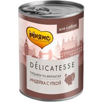 Консервированный корм для собак Мнямс Турдакен по-британски индейка с уткой 400 г