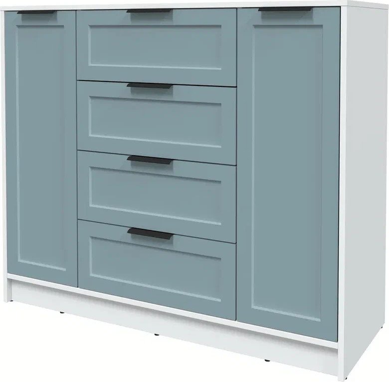 

Тумба Интерлиния Концепт Тренд КТ-Т120 (белый платинум/океан)