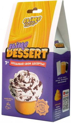 

Набор для создания слайма Slime Десерт мини, Панна-котта с манго S130-59 160 г