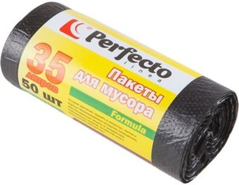 Пакеты для мусора Perfecto Linea Formula 35 л 46-148050 (50 шт)