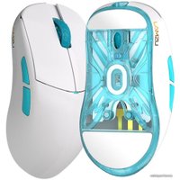 Игровая мышь Lamzu Atlantis Mini Pro (белый/голубой) в Могилеве